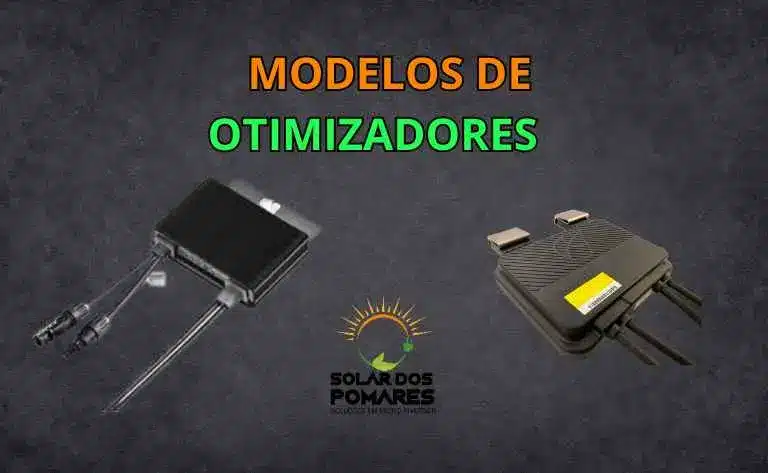 Os modelos das marcas de otimizadores de potência